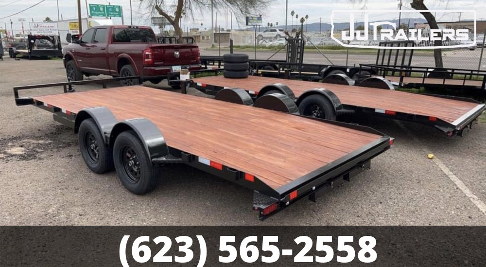 83x16 Sun Country Trailers-Playcraft Flatbed Car Hauler