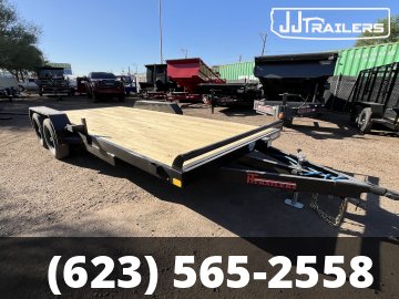 83x18 HT TRAILERS Flatbed Car Hauler