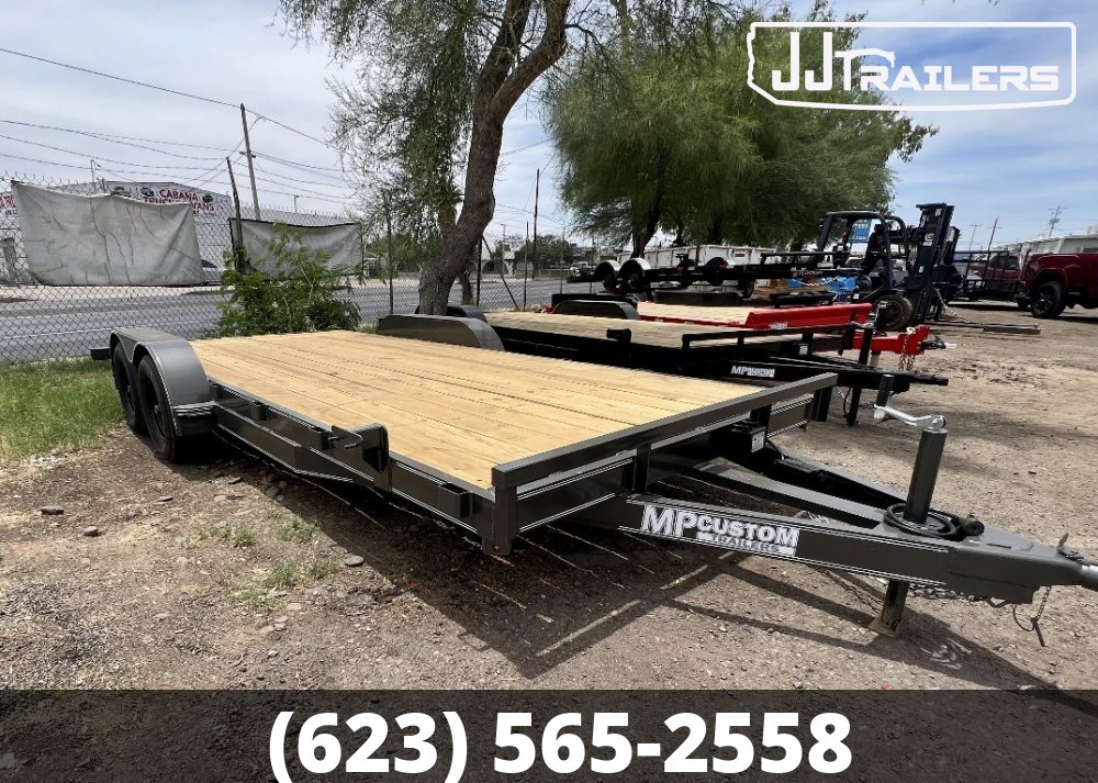 83x18 MP TRAILERS Flatbed Car Hauler