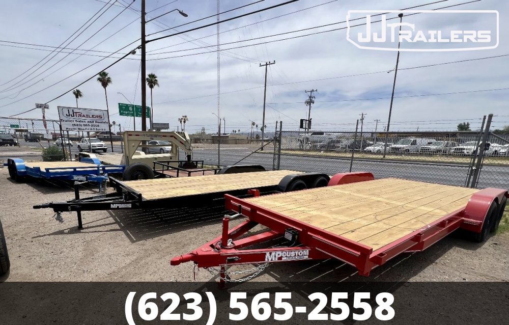 83x18 MP TRAILERS Flatbed Car Hauler