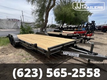 83x18 MP TRAILERS Flatbed Car Hauler