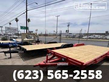 83x18 MP TRAILERS Flatbed Car Hauler