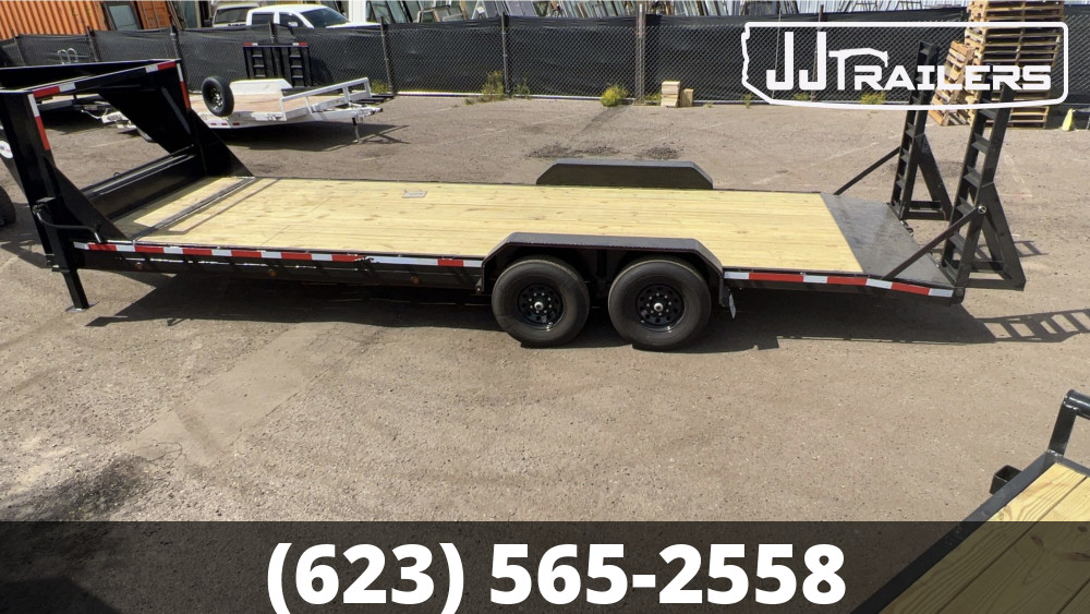 83x24 AMW Flatbed Car Hauler