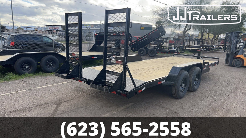 83x20 HT TRAILERS Flatbed Car Hauler