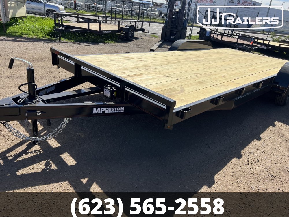 83x18 MP TRAILERS Flatbed Car Hauler