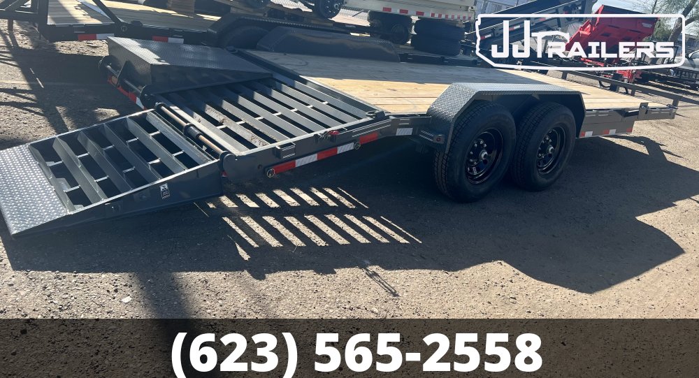 83x20 DP PLATINUM STAR Flatbed Car Hauler