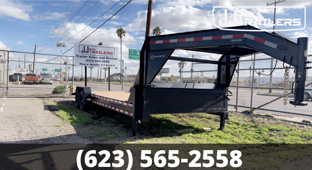 83x24 La Costa Flatbed Car Hauler