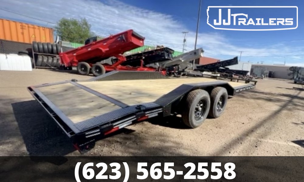 102x20 DP PLATINUM STAR Flatbed Car Hauler