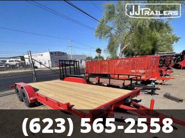 83x16 MP TRAILERS Flatbed Car Hauler