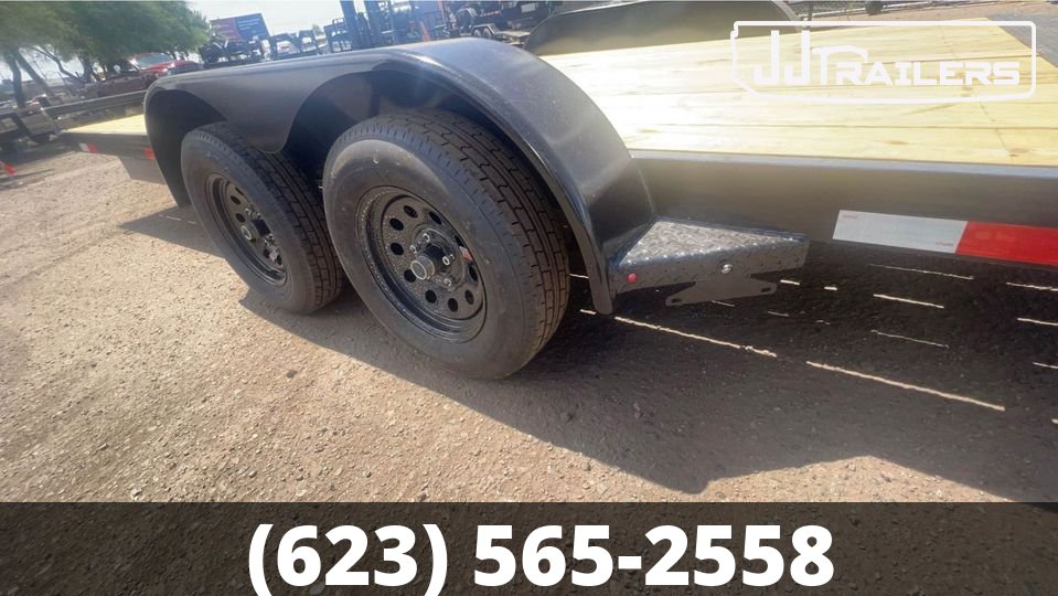 83x16 HT TRAILERS Flatbed Car Hauler