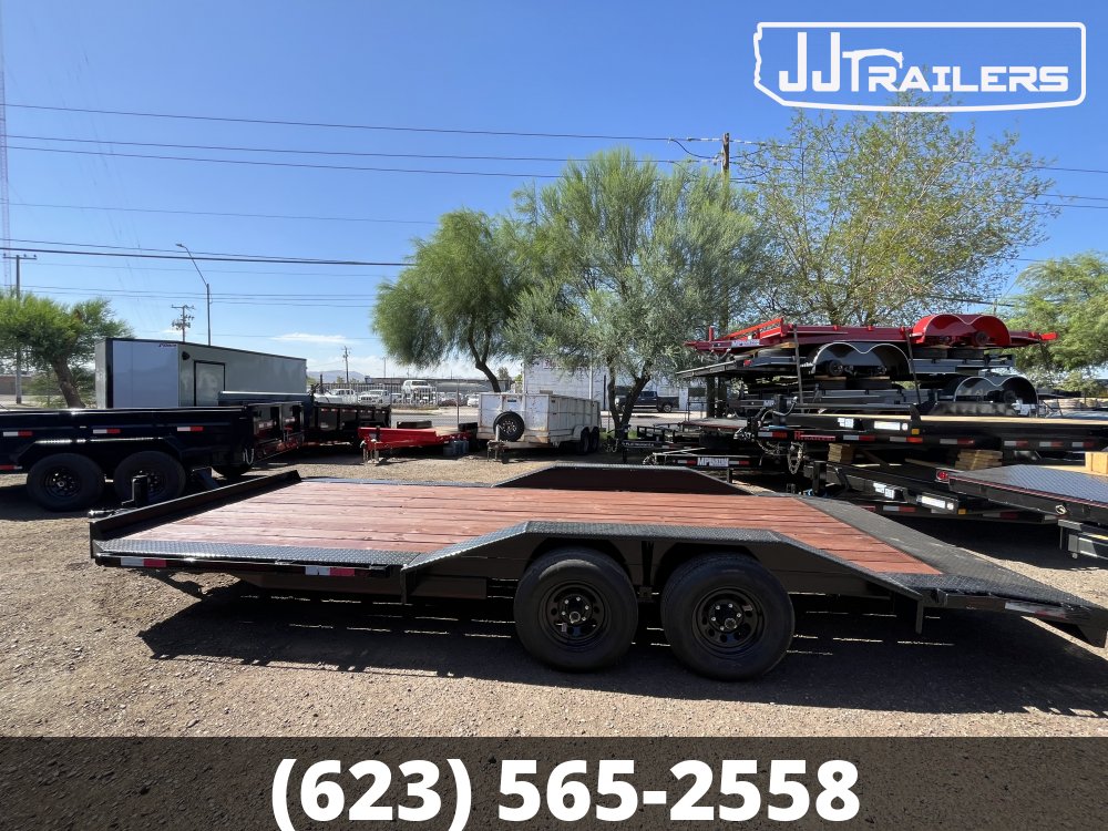 102x20 MP TRAILERS Flatbed Car Hauler