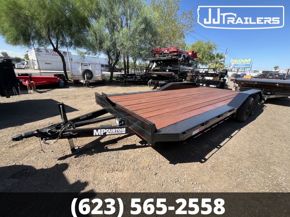 102x20 MP TRAILERS Flatbed Car Hauler