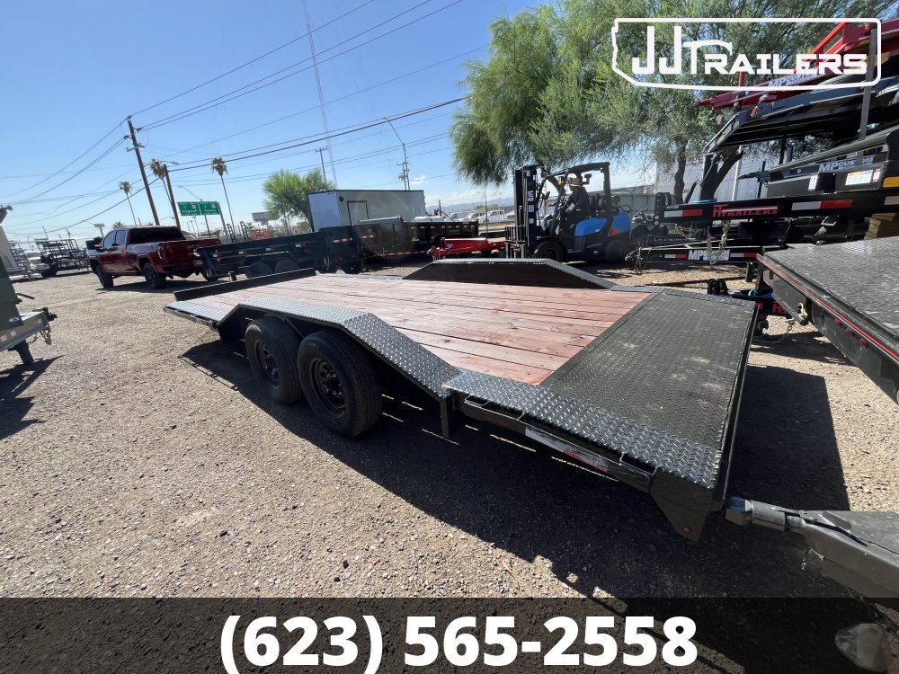 102x20 MP TRAILERS Flatbed Car Hauler