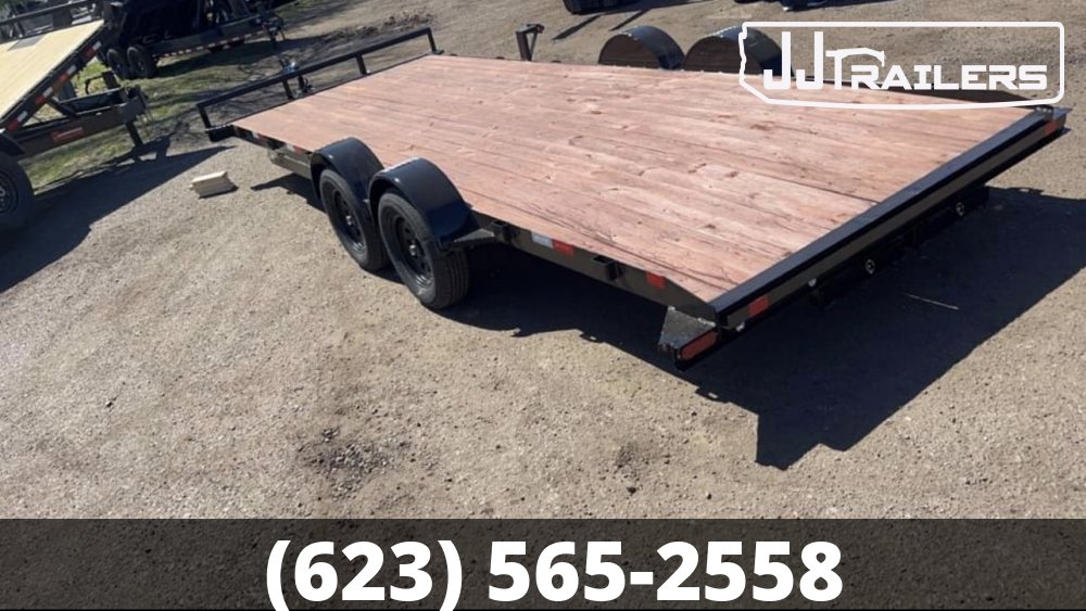 83x20 Sun Country Trailers-Playcraft Flatbed Car Hauler