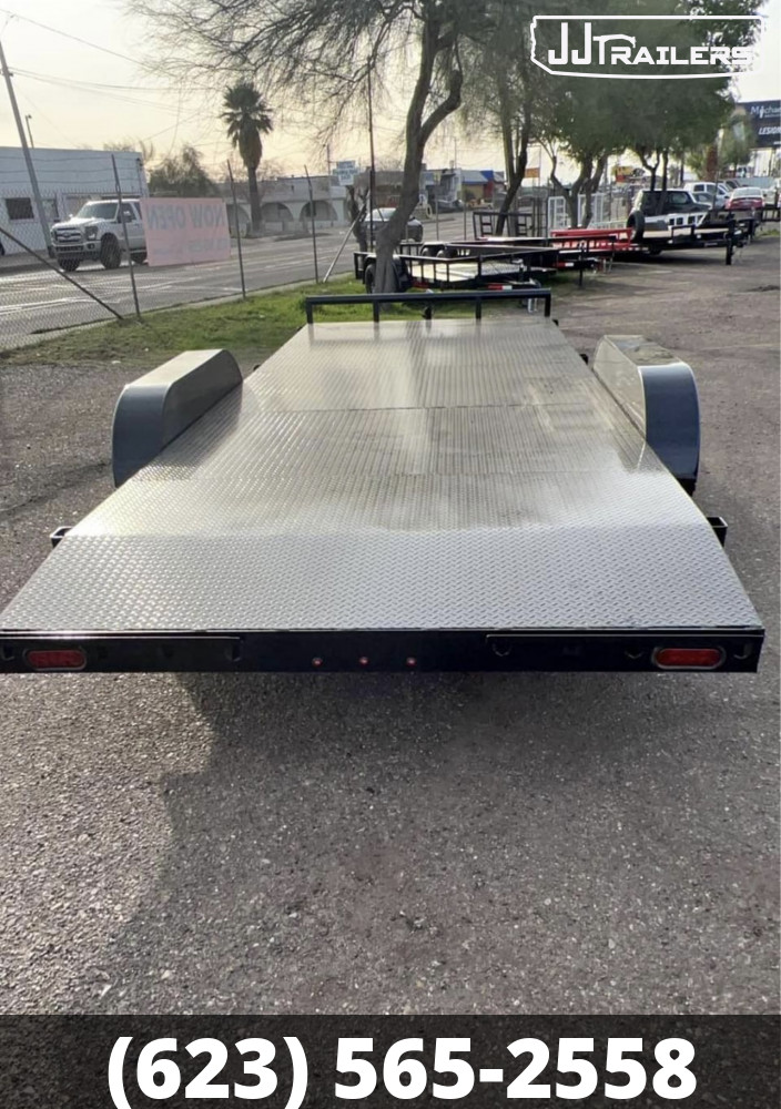 83x20 AMW Flatbed Car Hauler