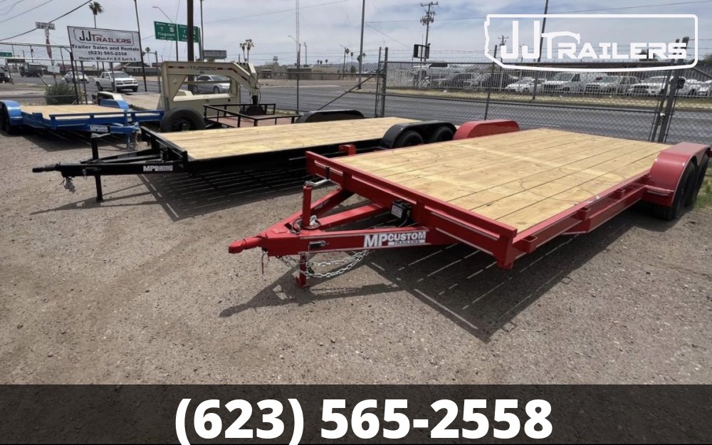 83x16 MP Trailers Flatbed Car Hauler