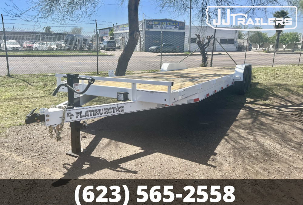 83x26 DP PLATINUM STAR Flatbed Car Hauler