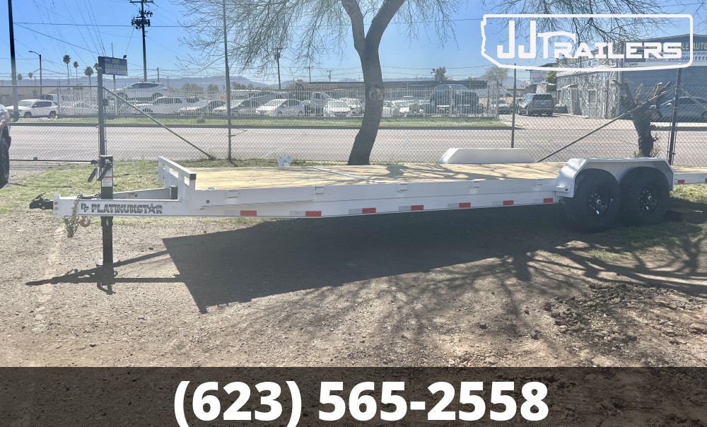 83x26 DP PLATINUM STAR Flatbed Car Hauler