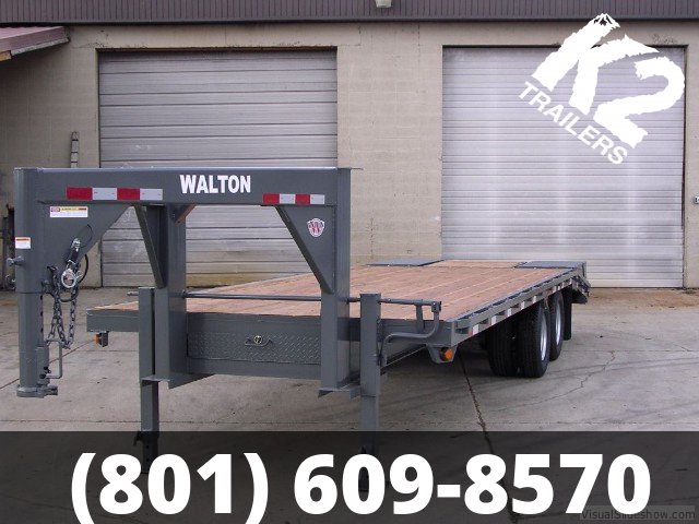 24K 26' Walton Gooseneck Deckover