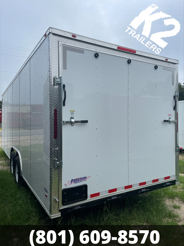 12K 28' Freedom Trailers Enclosed Cargo