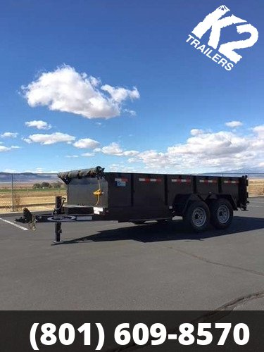 15K 7x14' K2 Trailers Dump