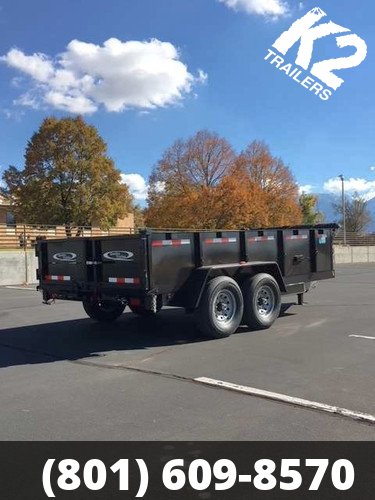 15K 7x14' K2 Trailers Dump