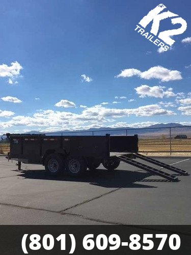 15K 7x14' K2 Trailers Dump