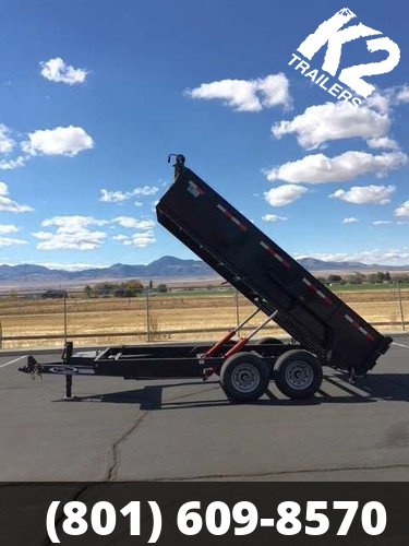 15K 7x14' K2 Trailers Dump