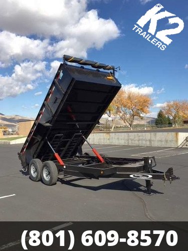 15K 7x14' K2 Trailers Dump