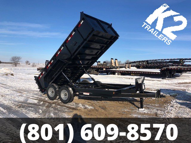 15K 7x14' K2 Trailers Dump