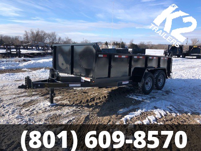 15K 7x14' K2 Trailers Dump