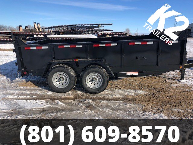 15K 7x14' K2 Trailers Dump