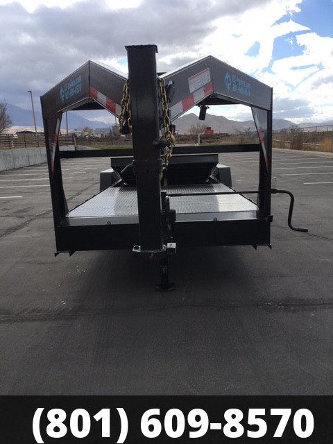 17K 7x24' K2 Trailers Gooseneck Tilt