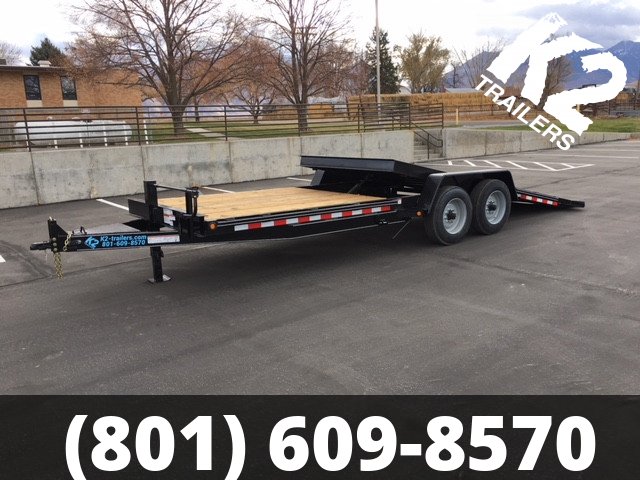 17K 7x22' K2 Trailers Tilt Deck