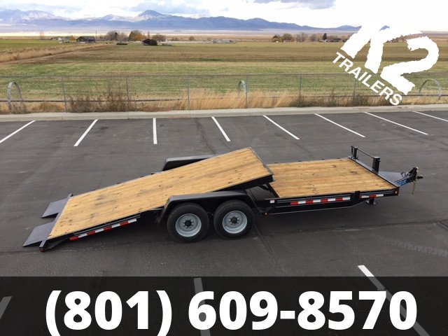 17K 7x22' K2 Trailers Tilt Deck