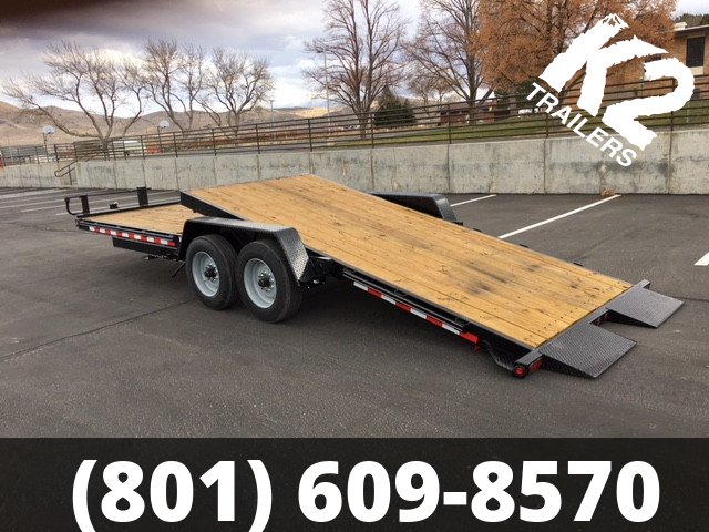 17K 7x22' K2 Trailers Tilt Deck