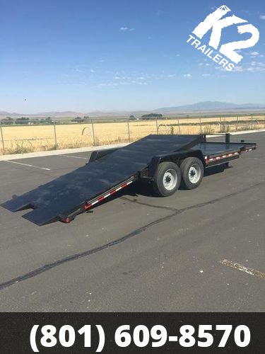 17K 7x22' K2 Trailers Tilt Deck