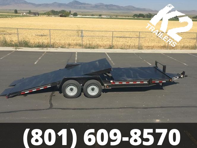 17K 7x22' K2 Trailers Tilt Deck