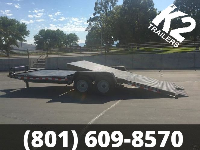 17K 7x22' K2 Trailers Tilt Deck