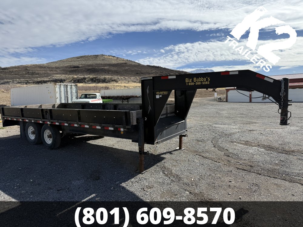 8x20 Big Bubba Gooseneck Deckover