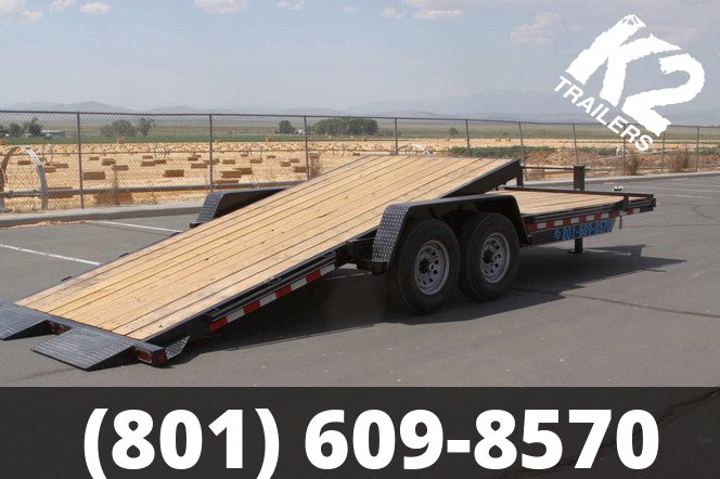 15K 7x22' K2 Trailers Tilt Deck