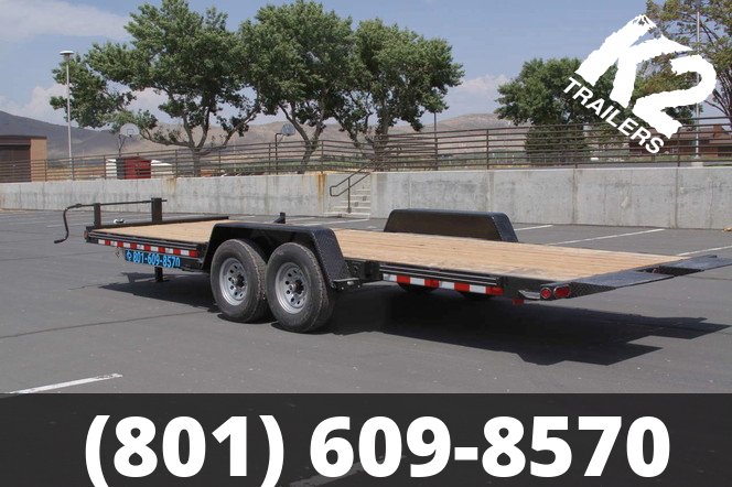 15K 7x22' K2 Trailers Tilt Deck