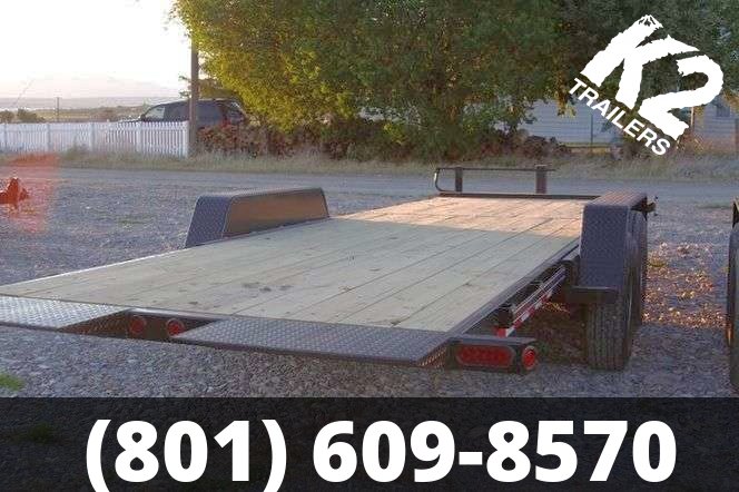 15K 7x22' K2 Trailers Tilt Deck