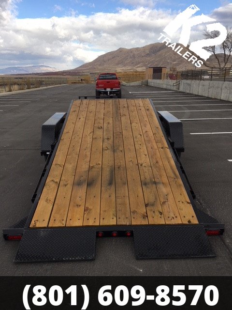 15K 7x22' K2 Trailers Tilt Deck