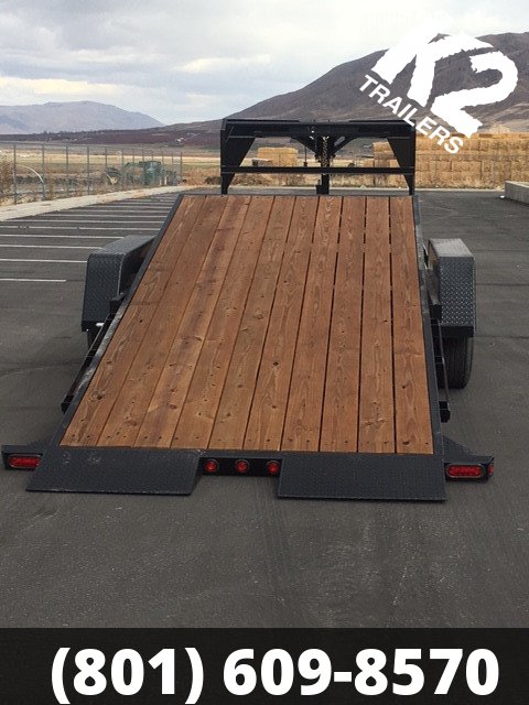 17K 24' K2 Trailers Gooseneck Tilt