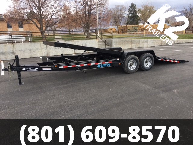 15K 7x22' K2 Trailers Tilt Deck