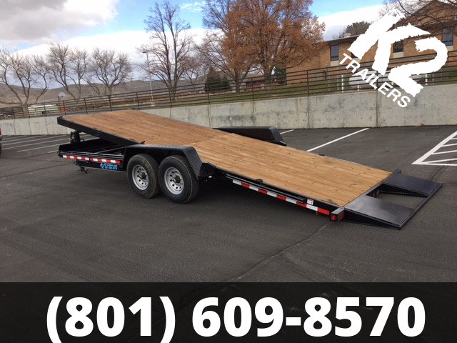 15K 7x22' K2 Trailers Tilt Deck