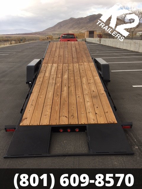 15K 7x22' K2 Trailers Tilt Deck