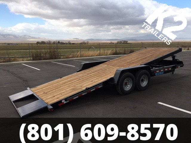 15K 7x22' K2 Trailers Tilt Deck