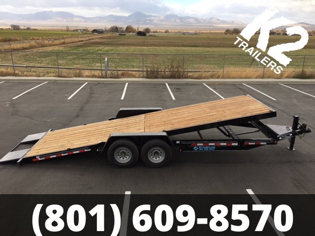 15K 7x22' K2 Trailers Tilt Deck